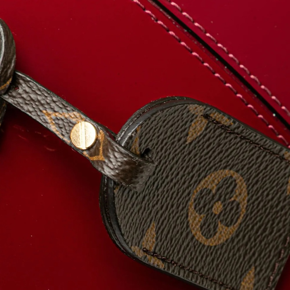 Louis Vuitton 2018 Vernis Miroir Alma BB satchel; Like New! - Picture 3 of 13